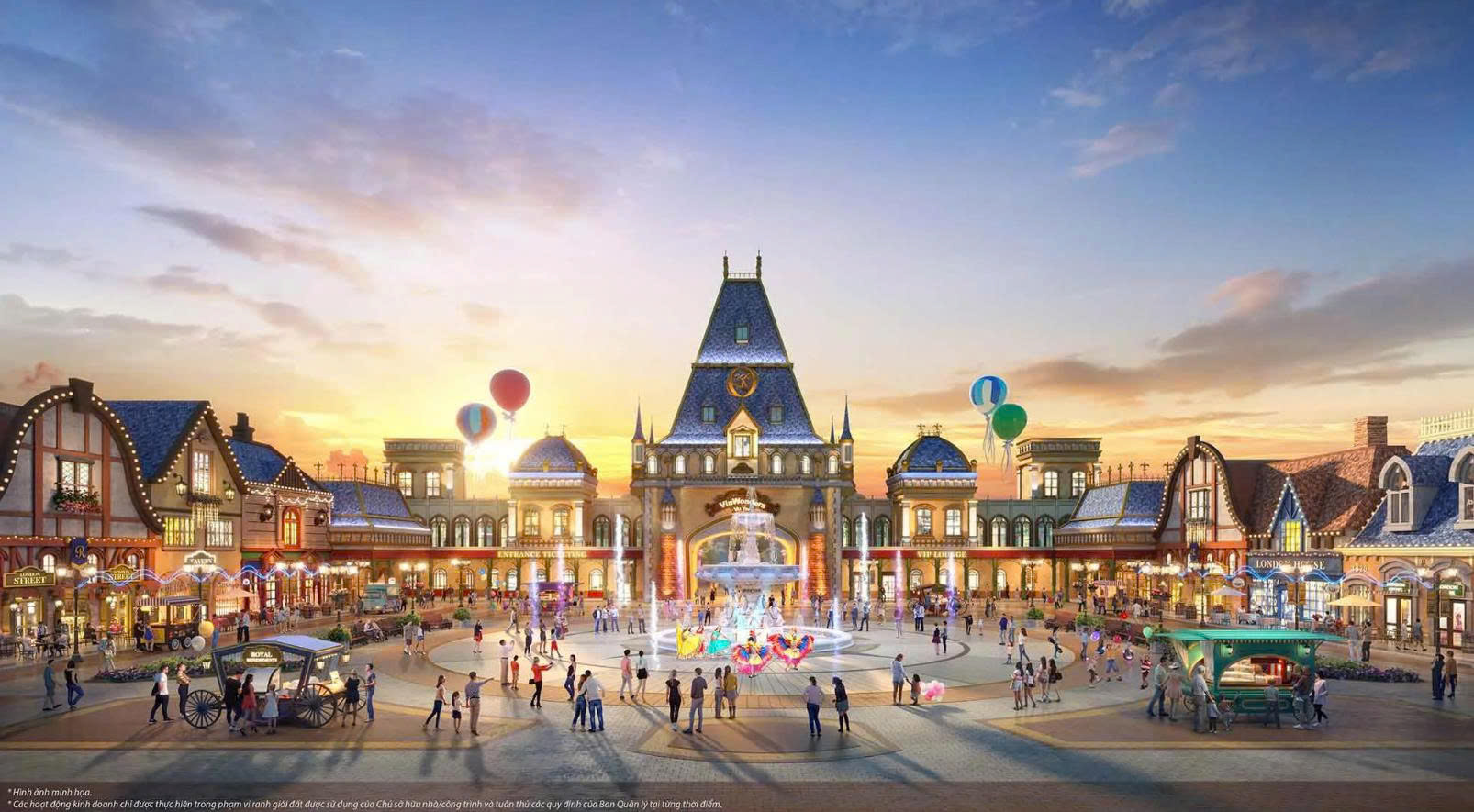 VinWonders Hải Vân Dự Kiến Hoàn Thiện Q4/2027 – “Trái Tim” Giải Trí 24,8ha Sẵn Sàng Bùng Nổ Tại Vinhomes Hải Vân Bay