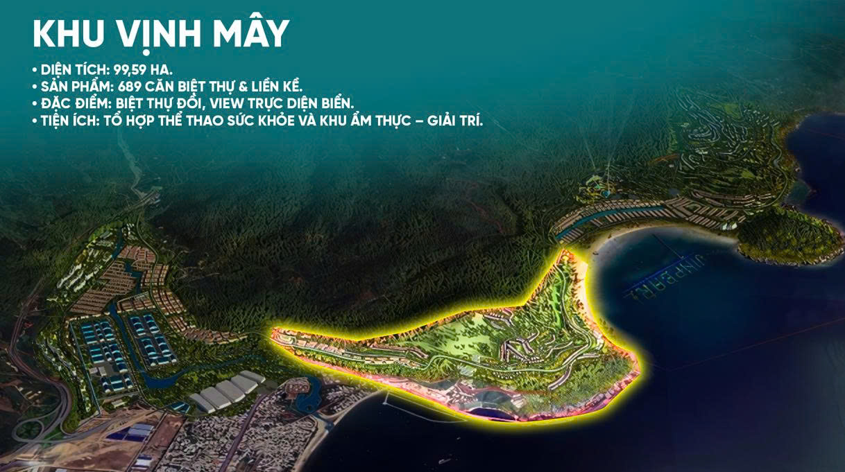 Phân Khu Vịnh Mây Tại Vinhomes Hải Vân Bay – Second Home Malibu Sở Hữu Lâu Dài Ven Vịnh Nam Chơn